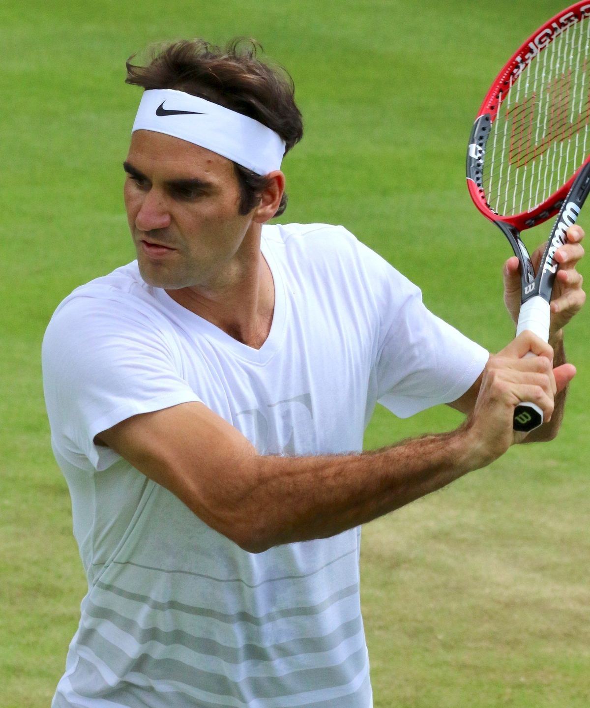 Roger Federer en Wimbledon 2016
