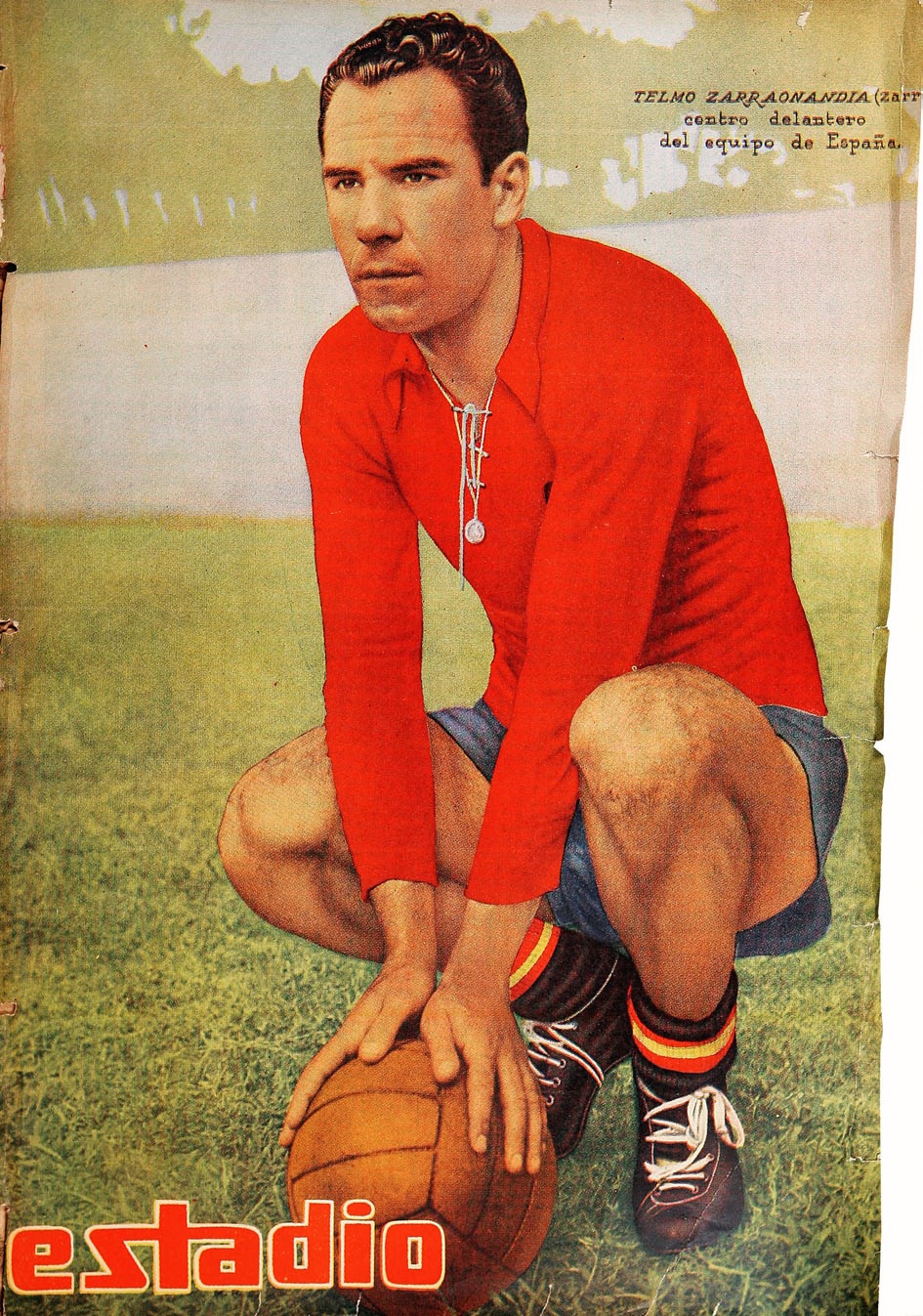 Telmo Zarra en 1950