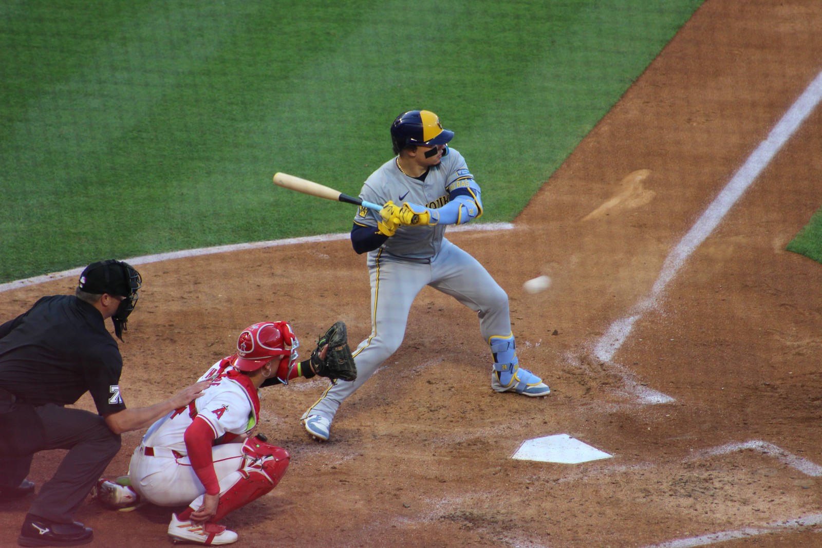 William Contreras con los Brewers
